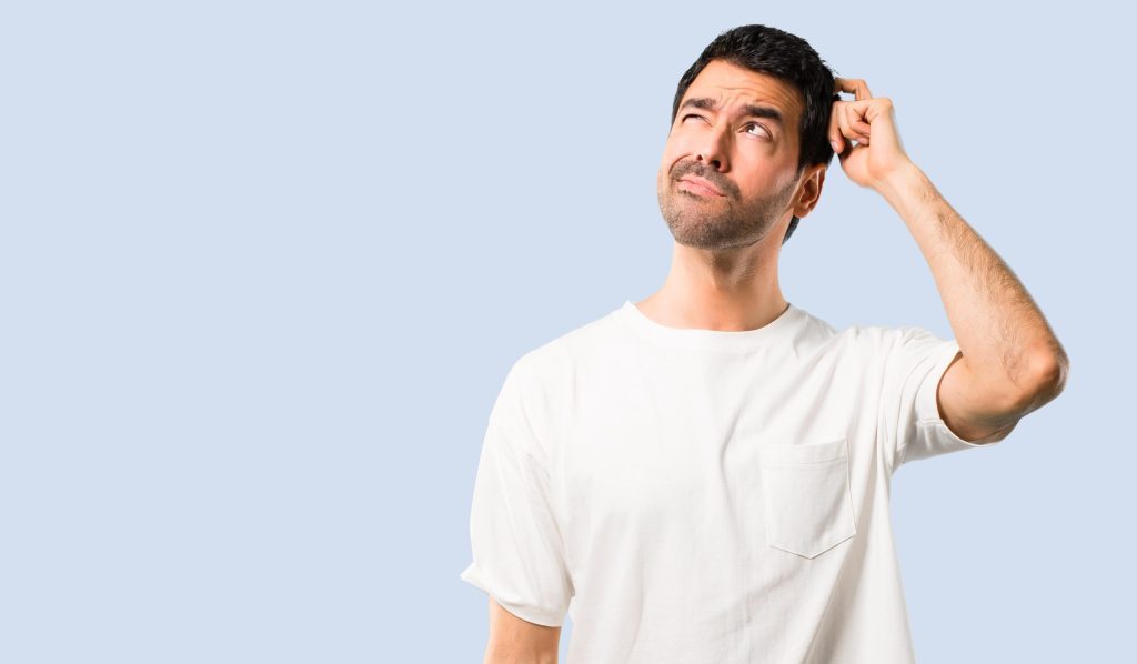 Man thinking